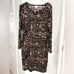 LuLaRoe Debbie Dress, XL